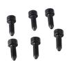 6PCS Guitar Hex Head Screws Double Tremolo Bridge Saddle String Locking Screw with Taper Tip