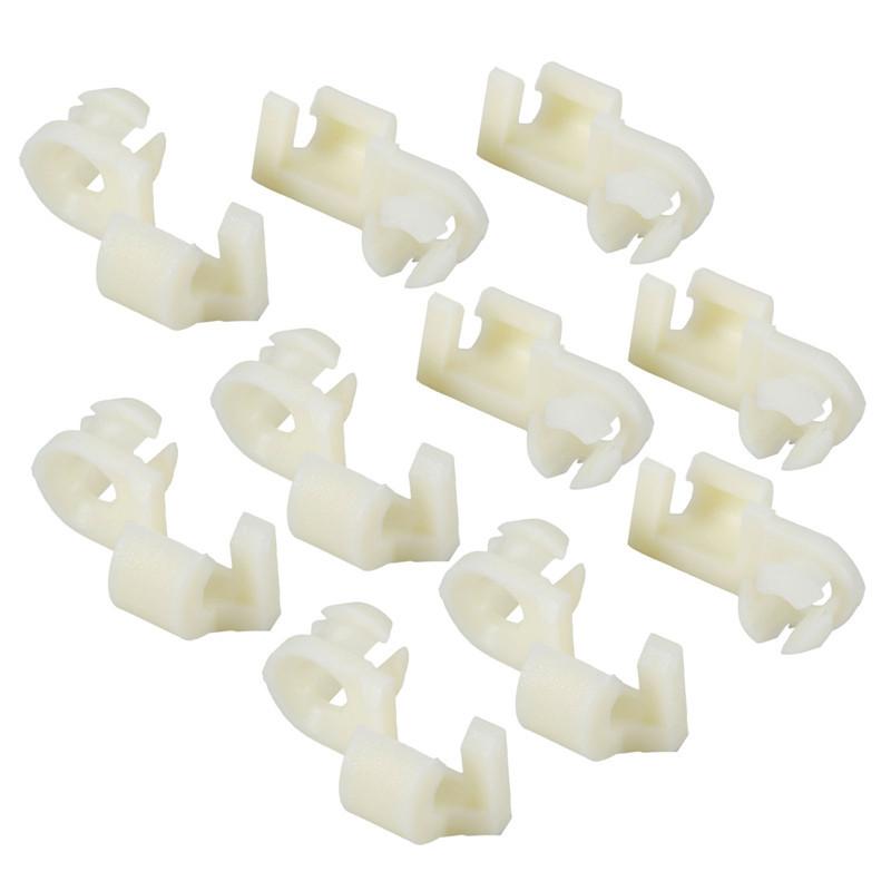 10pcs Tailgate Rod Clip 3/16" Rod Size Retainer 15545178 14037239 For GM Trucks Tahoe Auto Fastener & Clip
