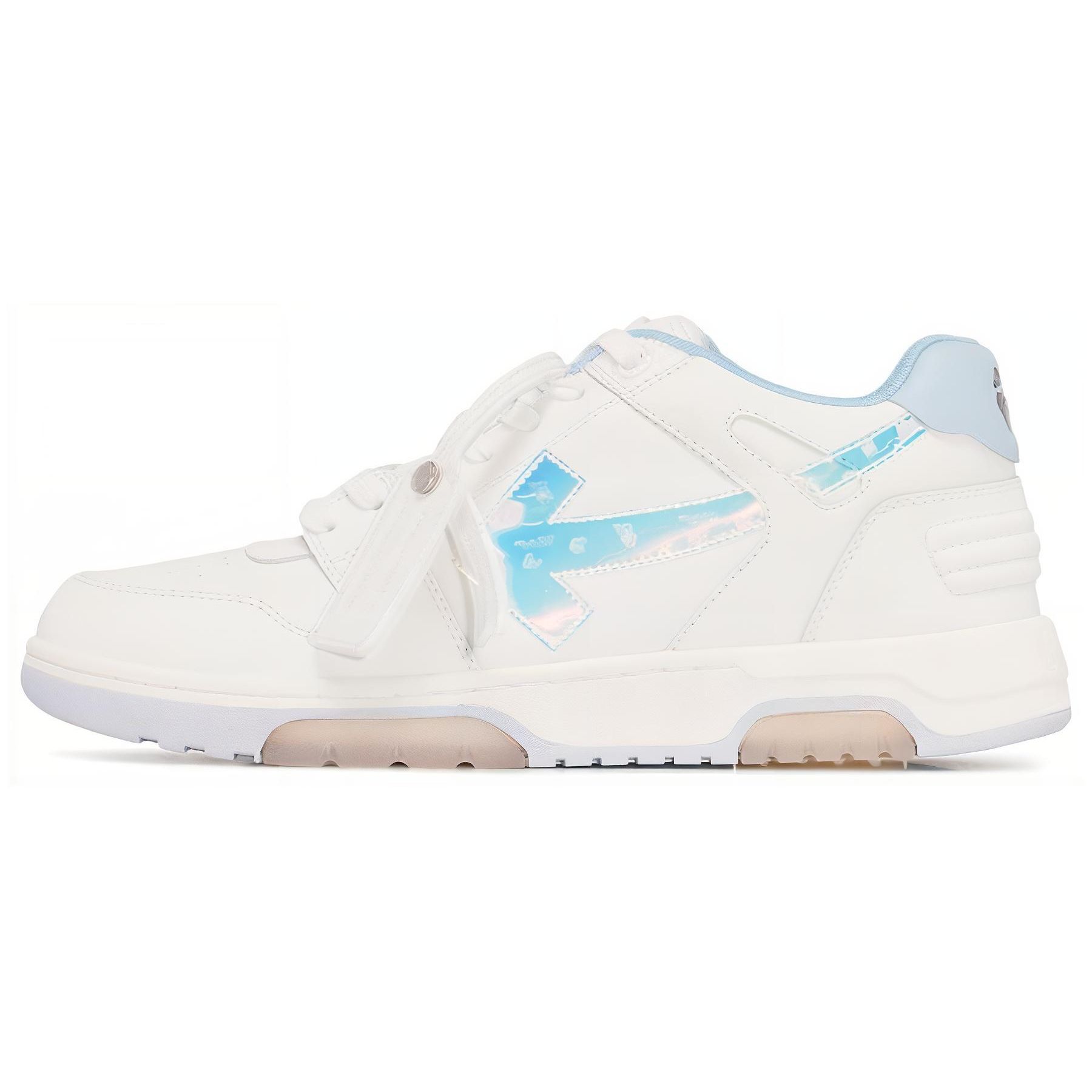 

Off-White Out of Office White Iridescent Men Sneakers OMIA189F21LEA003-0181 35