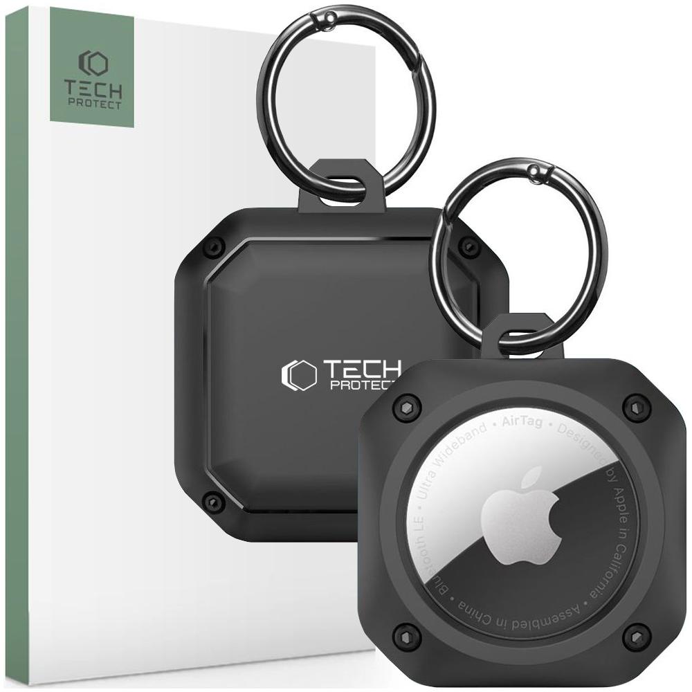 Tech-Protect Rough Pro Apple Airtag Black