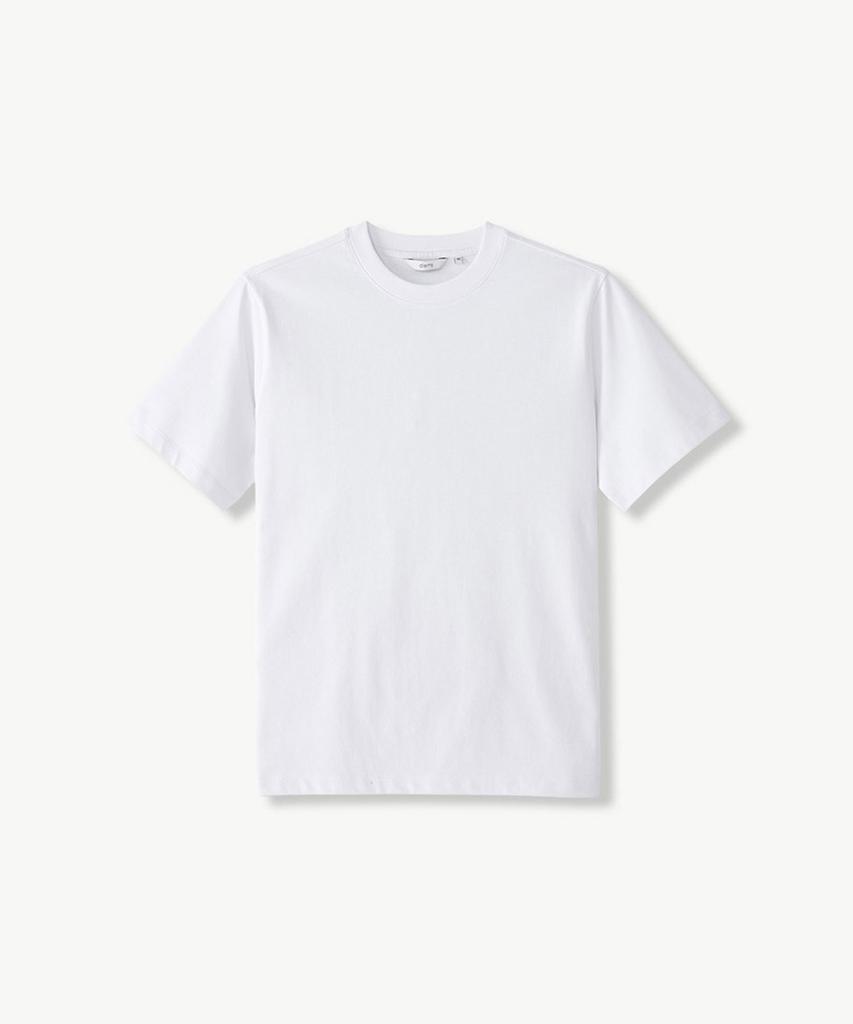 STCO Diems Coolmax Blend Supima T-Shirt_White (Classic Fit)_Dtsvb02Csw