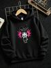 Kinder Jungen Mädchen Kapuzenpullover mit Uhr, Verspielter Cartoon-Charakter-Druck Frühling Herbst Lässiger Pullover, Humorvolle Schrullige Figur Hält Wa
