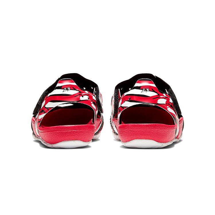 Jordan Flare Hook and Loop Toddler Shoes Black Red Multicolor Infant And Toddler CI7850-016