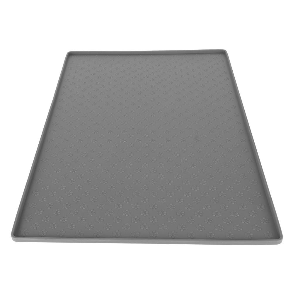 Raised Edge Food Placemat Splash Proof Pet Dining Mat Pet Essential Pet Bowl Pad  Daily Feeding