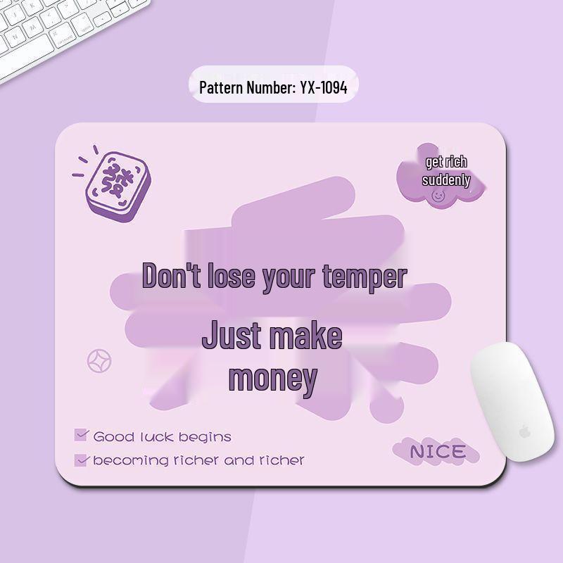 

Charming Cartoon Mouse Pad with Wrist Rest – Small, Cute Desk Mat for Students and Office Use