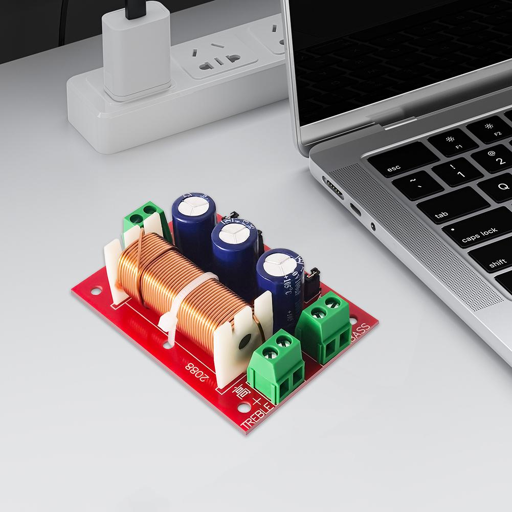 10-1PCS YLY-2088 400W 2 Way Crossover Filters Module HiFi Speaker Modification Upgrade Board Full Range Treble Bass Welding Free