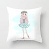 Ballet Dance Girl Pillow Cover Home Material Sofa Pillow Cushion Cover Ins Style Sleeping Side Premium Durable