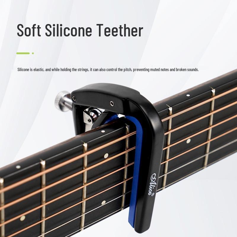Alice Sliding Capo for Acoustic, Classical Guitar & Ukulele