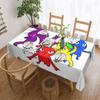 Pikmin Customized Rectangular Tablecloth Oilproof Table Cover for Festival Party Decorations Table Cloth