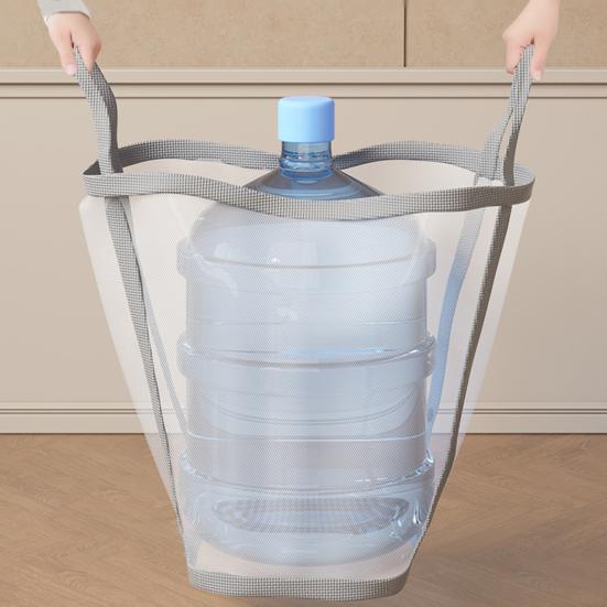 Schmutzwäschekorb Wandmontage Großraum Nylonnetz Wäschekorb Badezimmer Aufbewahrungsorganizer.