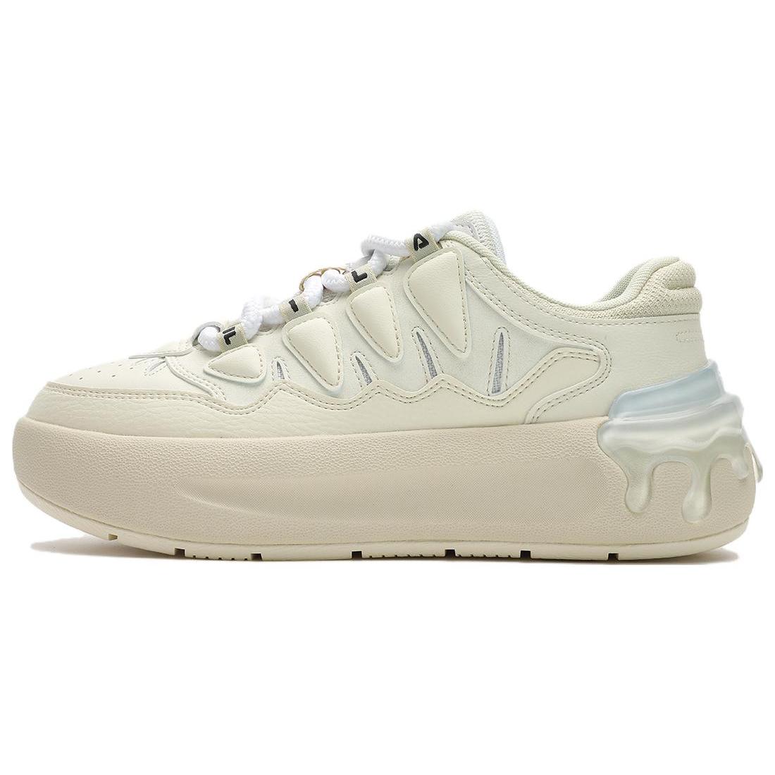 FILA CARROT 1 Low top Skateboard Shoes Women s White F12W411201FAA 36.5