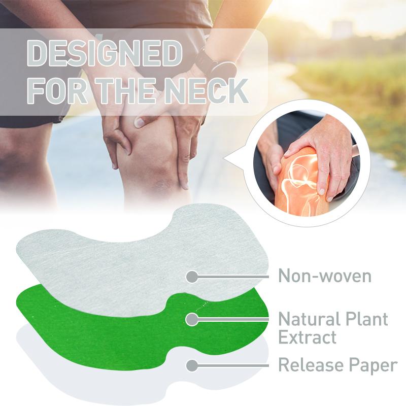 12 Uds. Parche para calmar el dolor en las articulaciones de la rodilla pegatinas de extracto de hierbas yeso