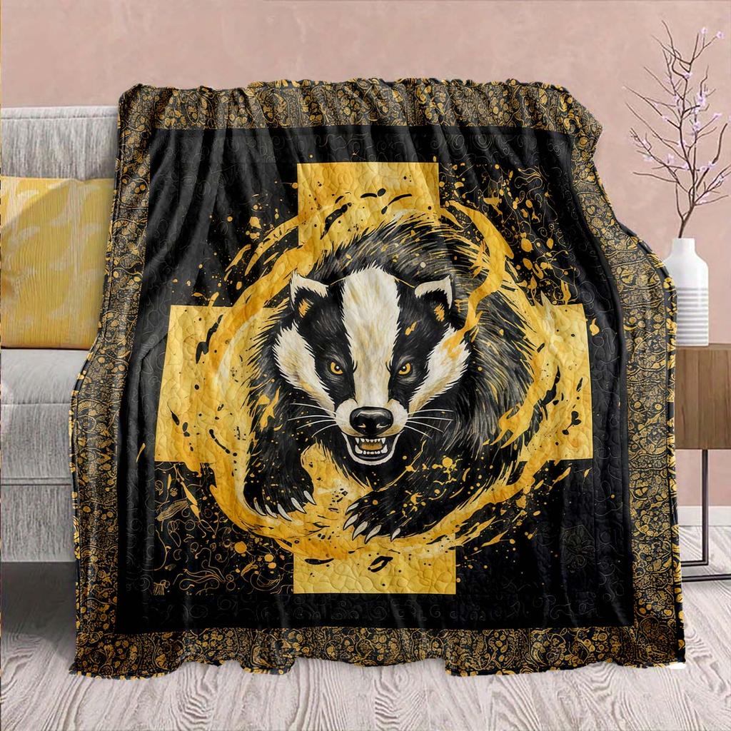 Magic Owl Flannel Blanket - Soft Warm Perfect for Sofa, Bedding Camping Travel Office Home Decor 