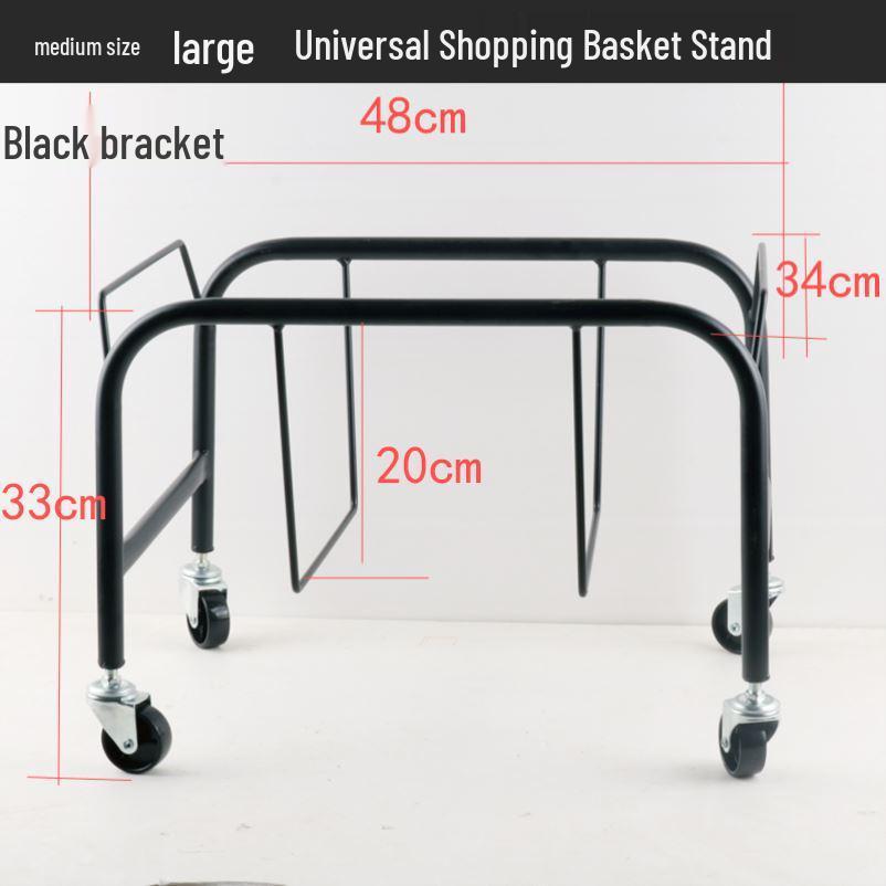 Sturdy Handheld Shopping Basket for Supermarkets and Convenience Stores