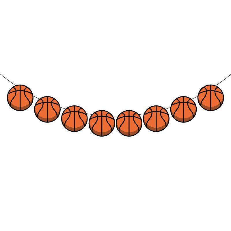 Basketball-Themed Balloon Set for Children's Birthday Party Decorations