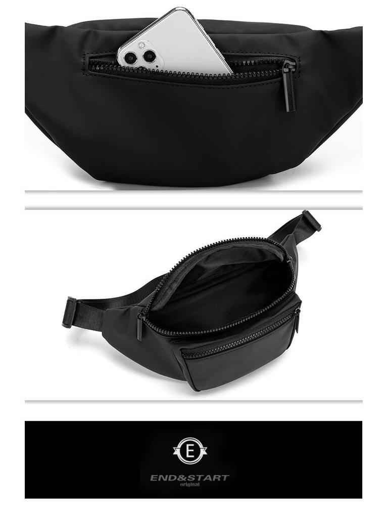 Men's Trendy Waterproof Chest & Waist Crossbody Bag