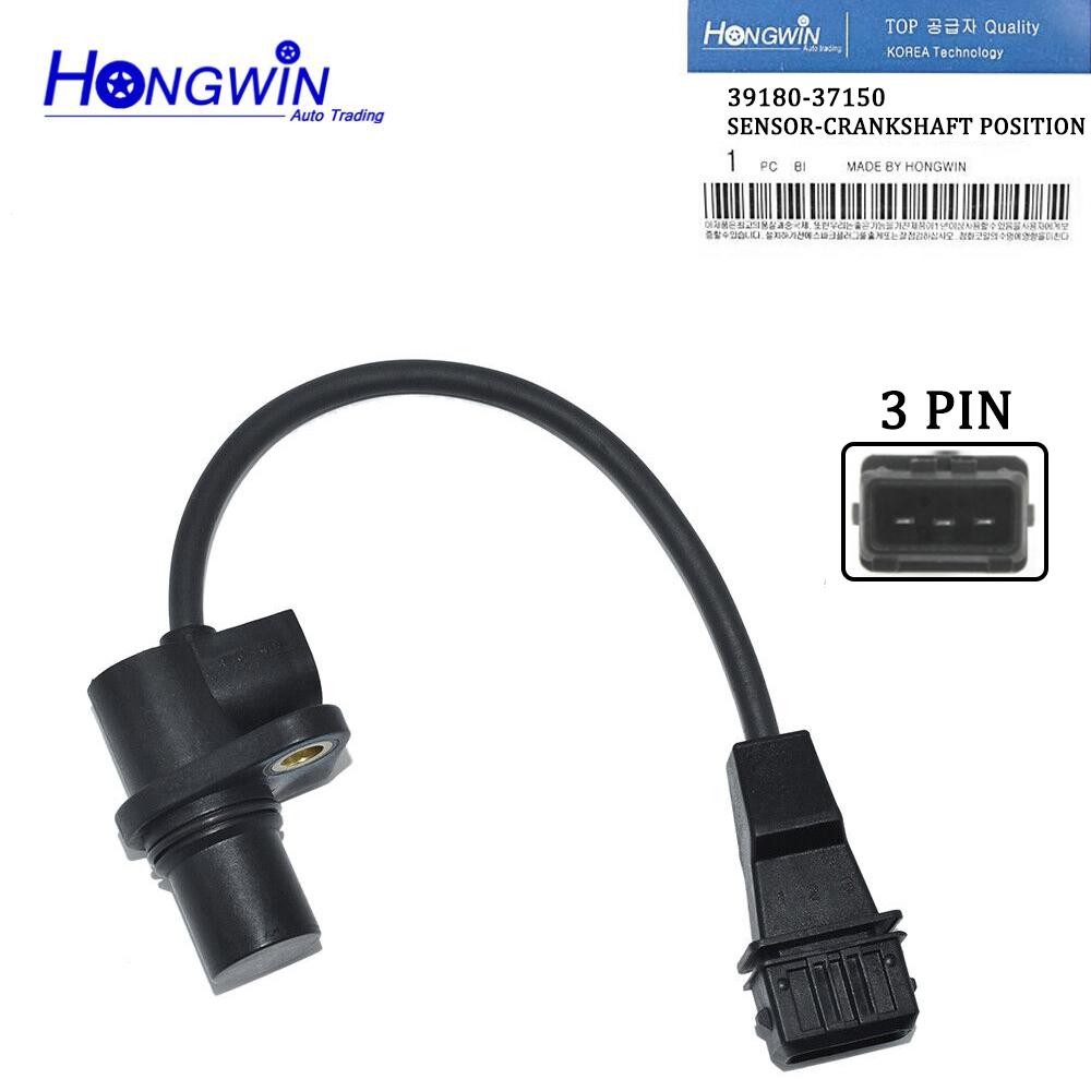 Genuine No.:39180 37150 Crankshaft Position Sensor Fits Hyundai Tucson Sonata Kia Optima SPORTAGE 2.5L 2.7L ,3918037150