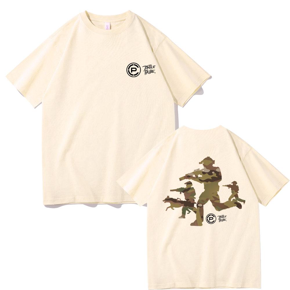 Forward Observations Group Battle Wear Co. Tri-blend Tactical T-shirt Kings of Chaos Print T Shirts Male Casual Vintage Tshirt