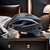 Matt Color 4 In 1 Bike Helmet With Sun Goggle & Sun Visor Rechargeable Adult Bicycle Helmet Sunglasses Road MTB Cycling Helmet