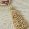 European Jacquard Table Flag Tea Table and TV Cabinet Anti Slip Long Towel Beaded Tassel Pendant Furniture Decoration Tablecloth