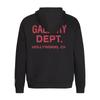 Prémiová GALERIE s potiskem písmen Vintage mikina Unisex Oversized Streetwear Mikina Pánská Dámská