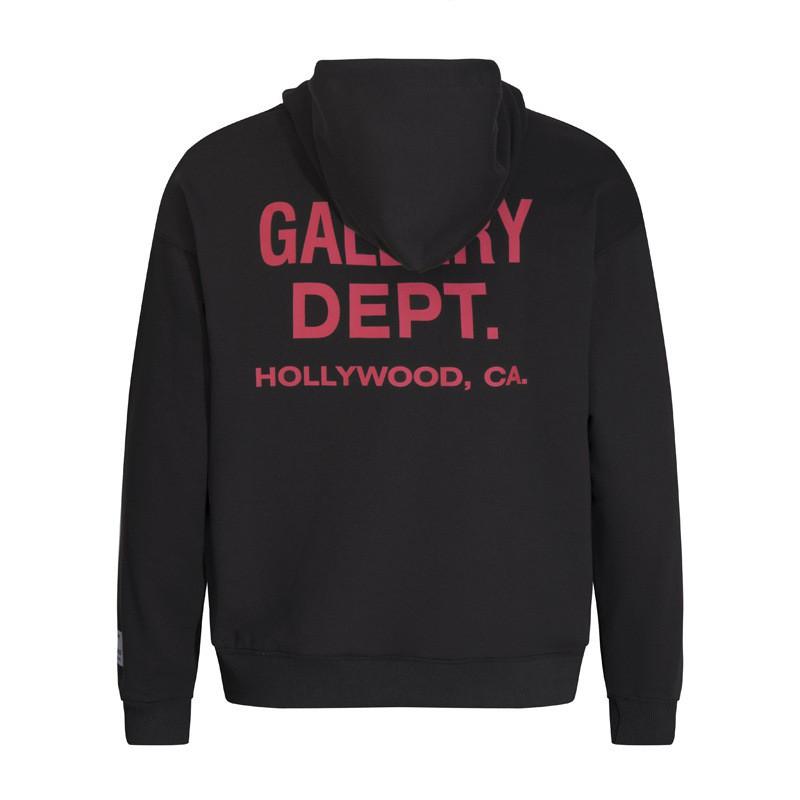 Prémiová GALERIE s potiskem písmen Vintage mikina Unisex Oversized Streetwear Mikina Pánská Dámská