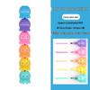 Patchwork Octopus-Shaped Highlighter & Marker for Journals