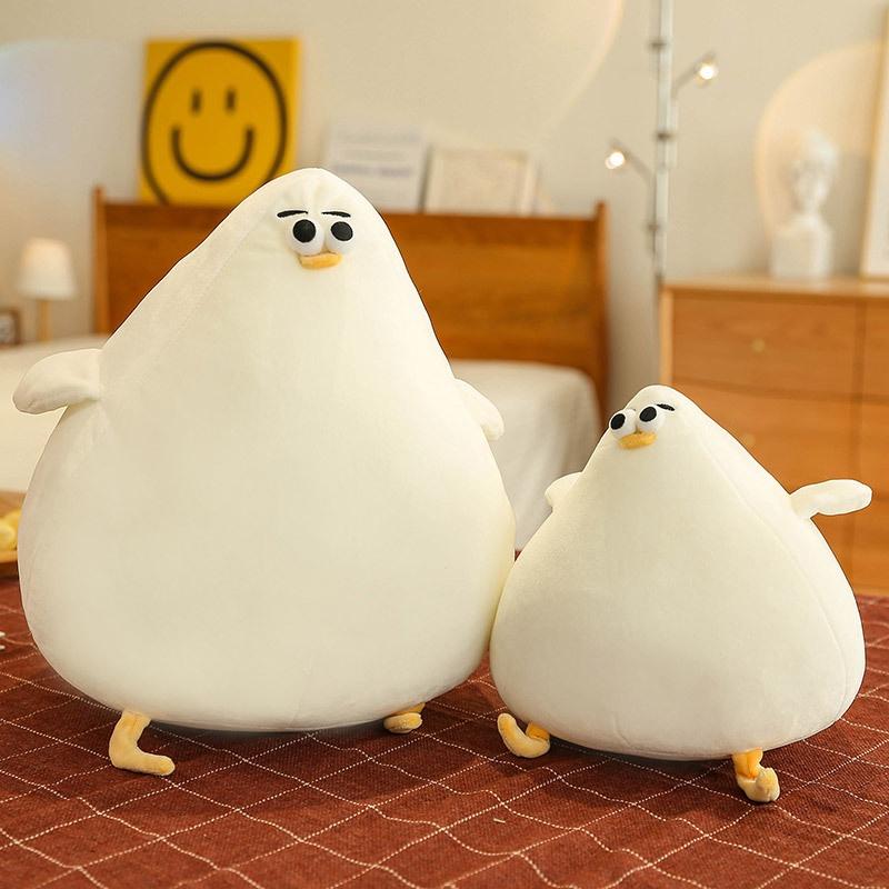 Cute And Adorable Dim-witted Seagull Plush Toy For Venting Wholesale Stuffed Toy