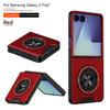 For Samsung Z Flip 7 Case Galaxy Z Flip 6 Cover Z Flip 5 7FE Magsafe Magnetic Fold Holder Military Armor Camera Protection Cover