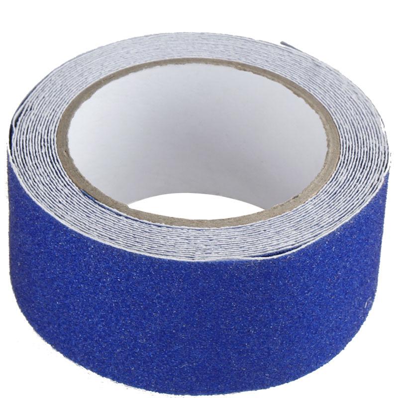 Black & Yellow Extra Adhesive Anti-slip Tape - PVC, Two-color, Frosted, Thickened, Twill Design for Stairs and Steps