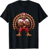Funny Football Lovers Turkey Six Seven Meme Thanksgiving T-Shirt