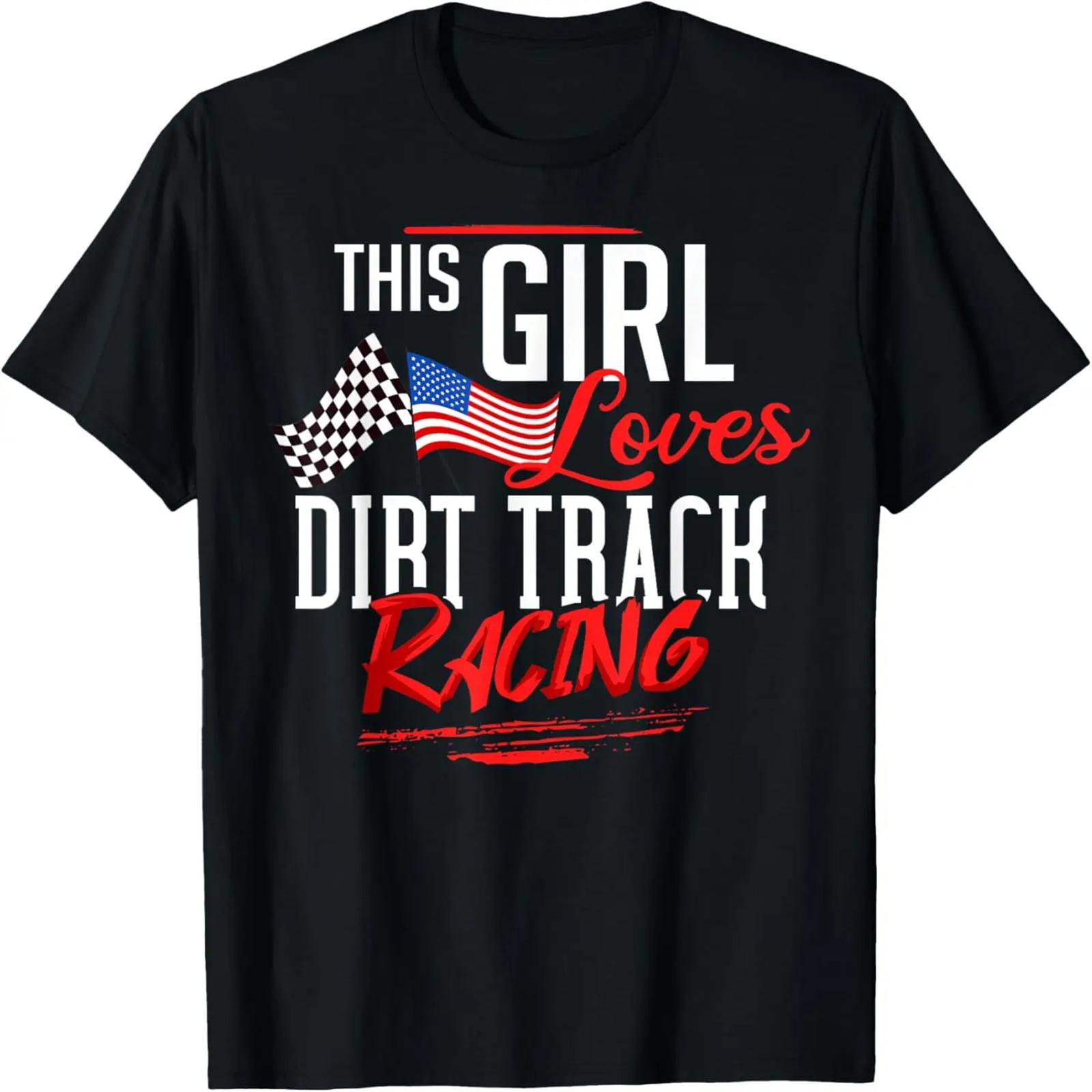 I d Rather Be Dirt Track Racing - T-Shirt S