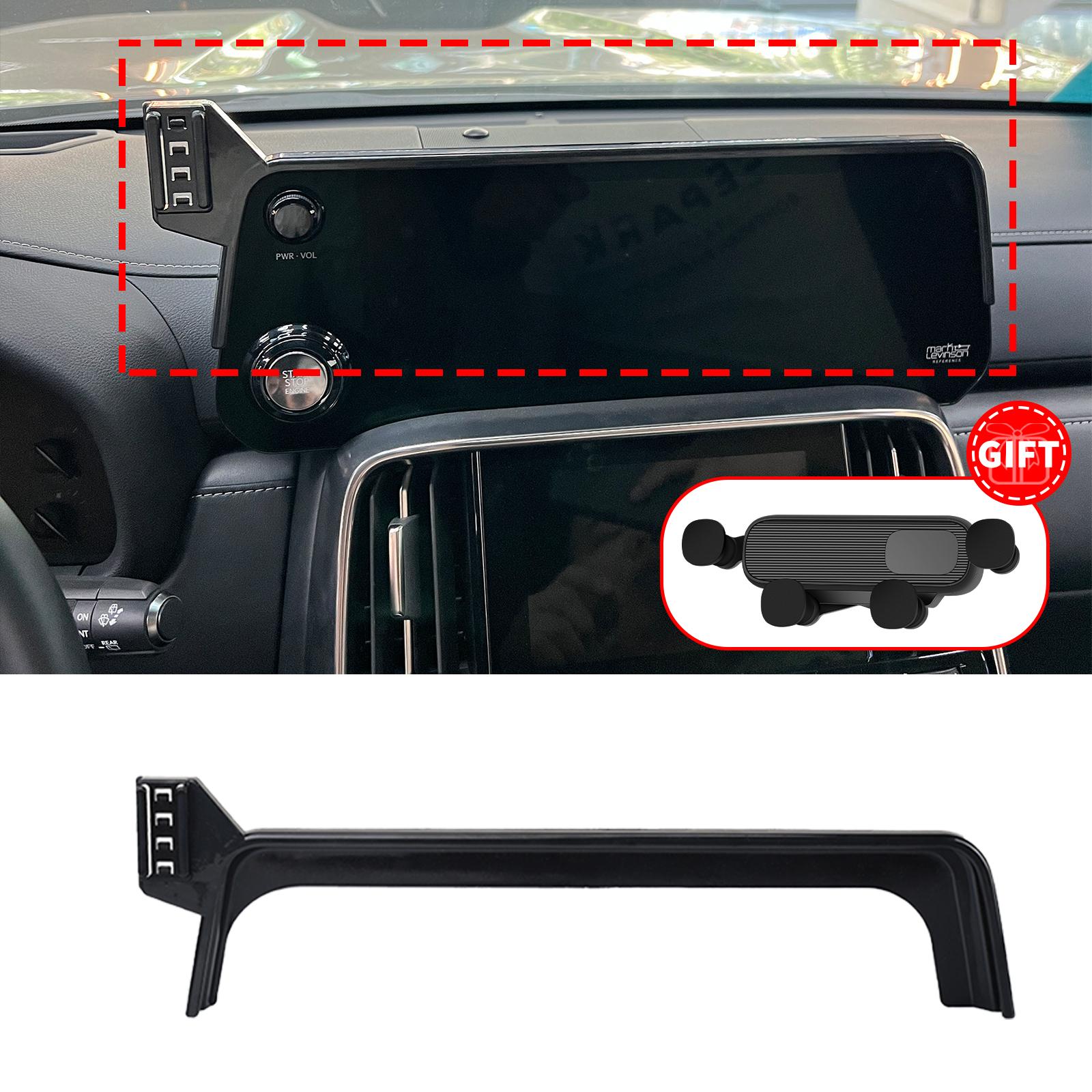 

Подходит для Lexus LX700 LX 700 2025 2026 LX700H F SPORT Подходит Держатель для телефона Крепление База на приборную панель Экран Без сверления аксессуары Only Base