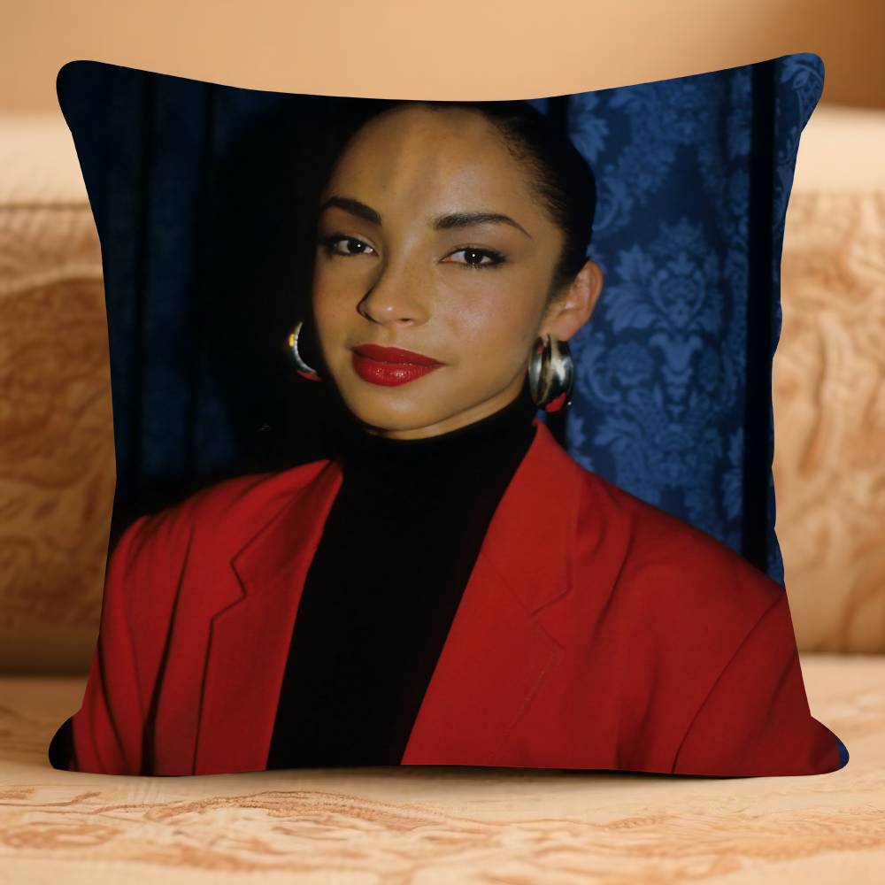 

Sade Anime Adu-U Pillow Gift Home Office Decoration Bedroom Sofa Car Cushion Cover Case 45x45 16x16Inch