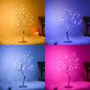 LED Copper Wire Light Emitting Small Tree Light Battery Box USB Curved Touch Branch Fire Tree Silver Flower Tree Light