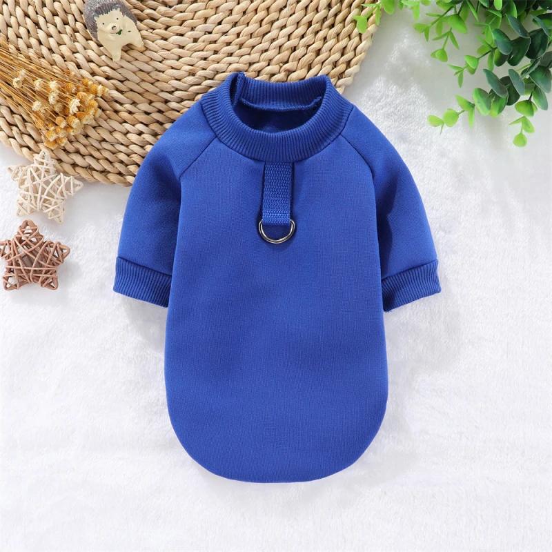 

Winter Dog Clothes Hoodie Harness Vest Chihuahua Yorkshire Pomeranian Maltese Poodle Bichon Schnauzer Clothing Puppy Costume xs XS（old） синий