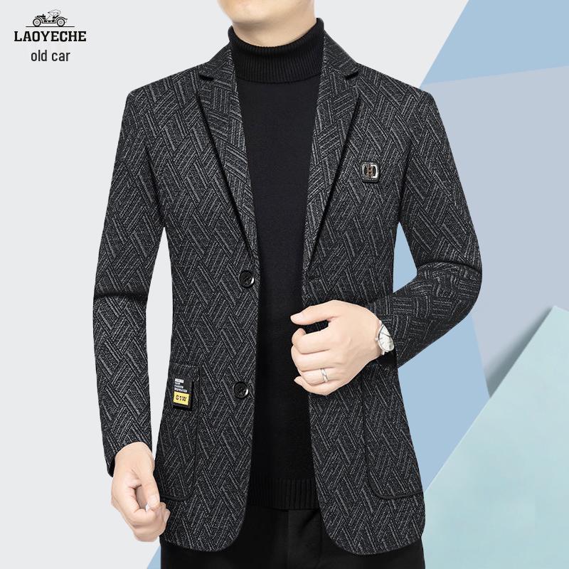 2025 Men's Classic British-Style Autumn Suit Jacket