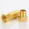 1 Stück 1/2" 3/4" 1" Innengewinde/Außengewinde Messing Sechskant Buchse Reduzierstück Kupferrohrfitting Wasser Gas Adapter Anschlussstück
