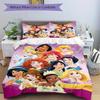 3pcs Disney Princesses Bedding Set Includes 1 Quilt Cover and 2 Pillowcases, Comfortable Q027