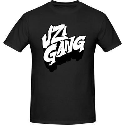 HRGGWYB Męska Koszulka Letnia Casualowa i Modna Bawełniana z Motywem Muzycznym Lil Uzi Vert