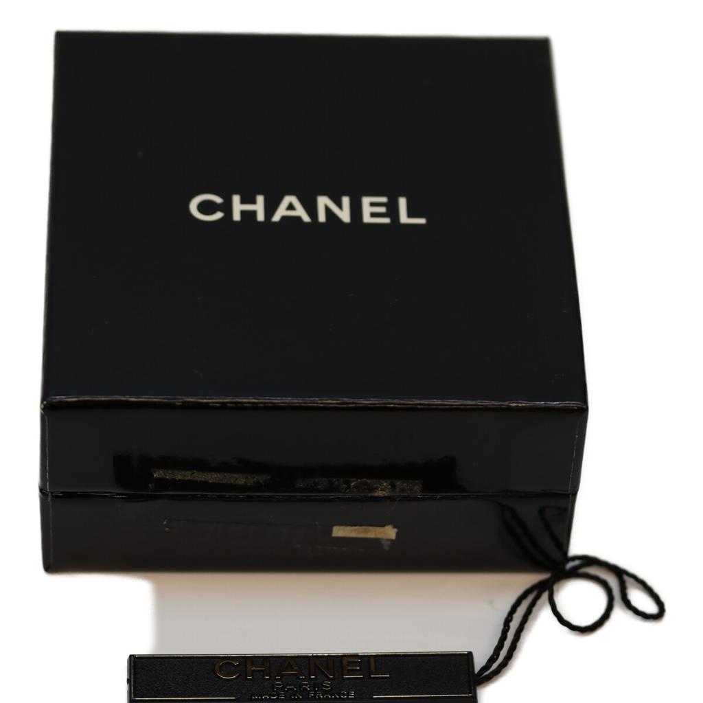 Chanel Gold Plated Circle CC Logos Earrings Earring goldUsed