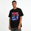 2026 Art Graffiti Style Printed Trendy Casual Short Sleeve Top Pure Cotton T-shirt