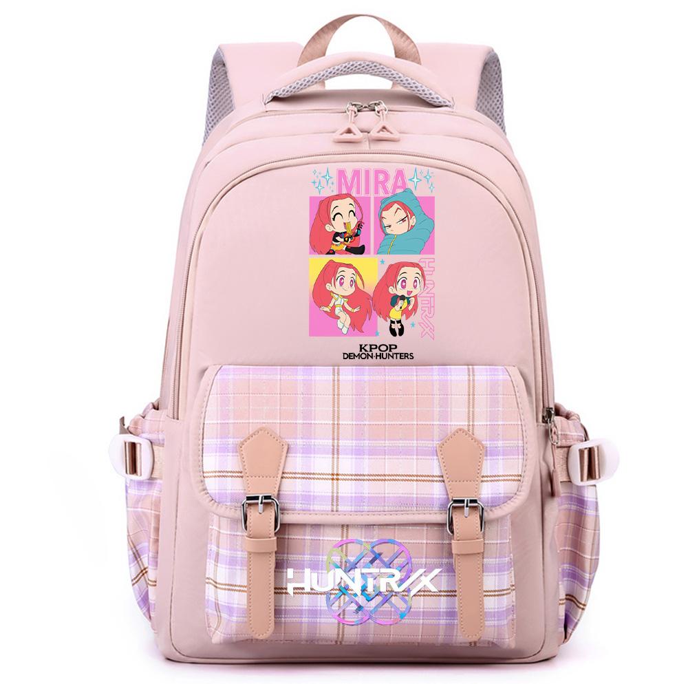 Anime Cartoon K-Pop Printed Large Capacity Backpack for Teenger Student Girl Boy Schoolbag Bookbag Women Waterproof Travel Bag Mochila Kid Gift