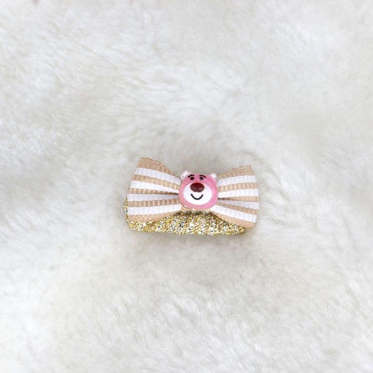 Bowknot Dog Hair Clip for Yorkshire Terrier, Teddy, Schnauzer, Maltese