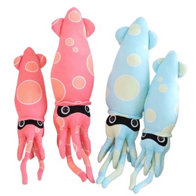 Lebensechtes Niedliches Tintenfisch Plüschtier Stofftier Meerestier Große Größe Fisch Wurfkissen Simulation Weiche Oktopus Puppe Jungenspielzeug für Jungen Geschenke