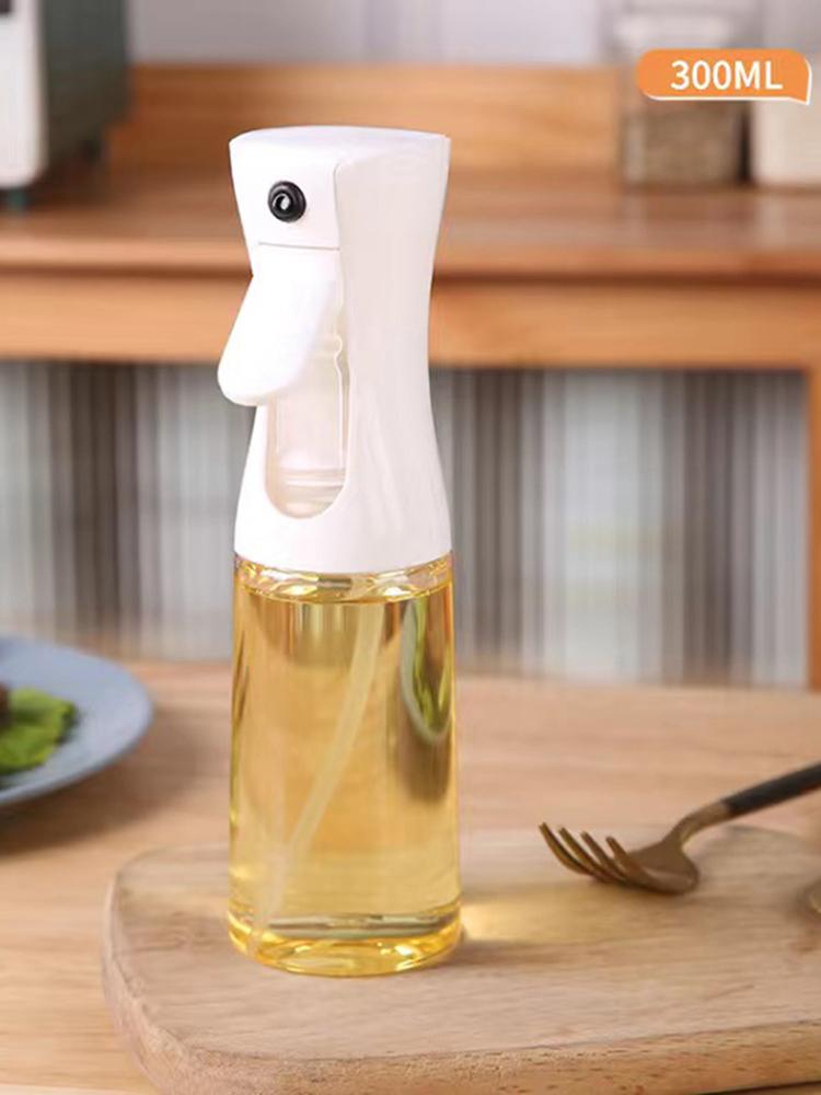 1pc 100/200/300/500ml Oil Spray Pot Kitchen Household Edible Olive Oil Spray Bottle Atomized Misty Oil Tank Air Fryer Spray Bott