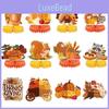 Themed Thanksgiving Cartoon Animal Pattern Paper Desktop Ornament Props Party