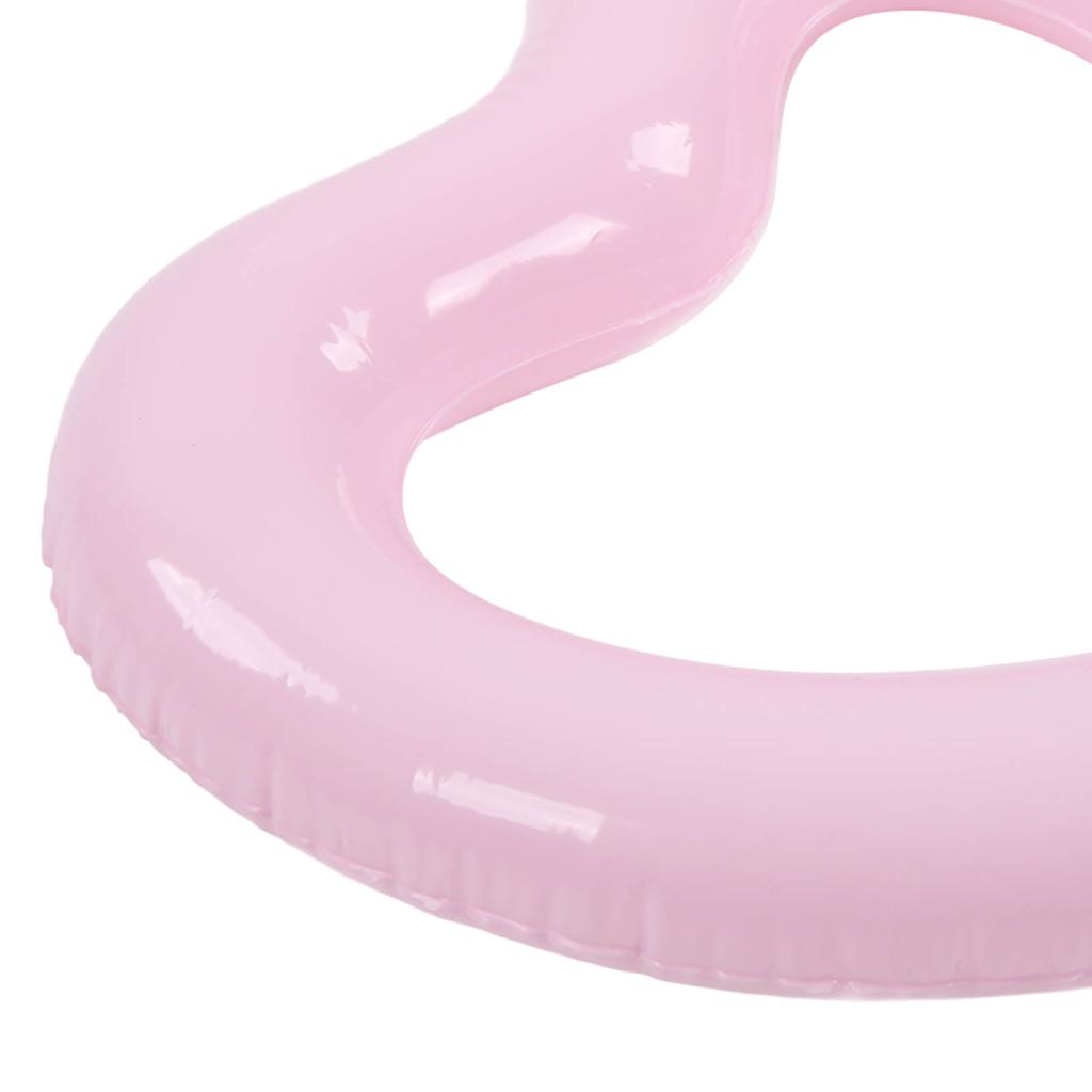 Heart Shaped Swimming 45cm Thick Tear Resistant PVC Material Inflatable Pool Rings for Pool Party Beaches