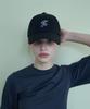 Onyueooun Symbol Logo Ball Cap (Black White)