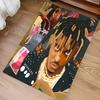 1pc Juice WRLD Print Area Rug - Soft, Washable Non-Slip Indoor Mat for Office Chairs, Living Room, Home Office Decorative Rug